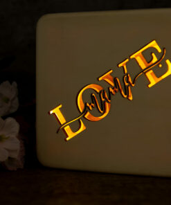LED Lampe - Love