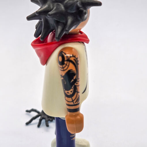 Playmobil Spinnenphobiker Arm Tattoo