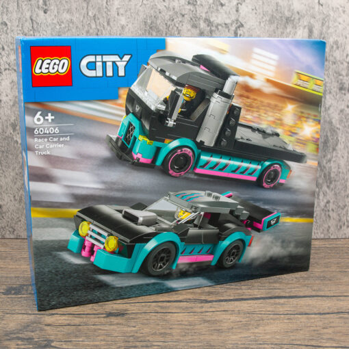 LEGO® City Autotransporter mit Rennwagen (60406)