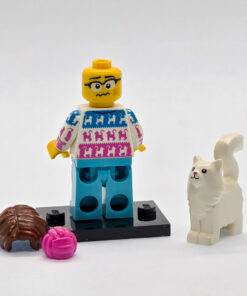 LEGO Minifigur Katzenfreund