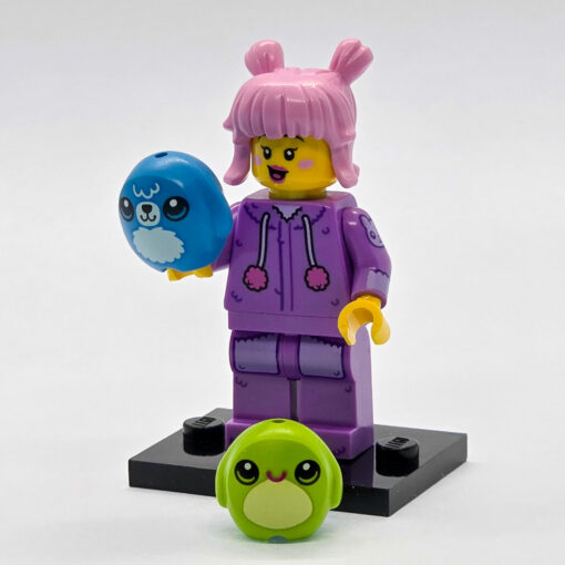 LEGO Minifigur Plüschtiersammlerin