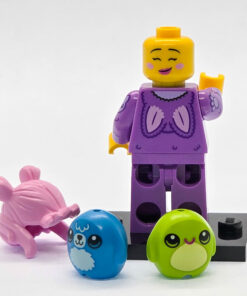 LEGO Minifigur Plüschtiersammlerin