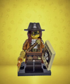 LEGO Minifiguren Serie 29 Monsterjägerin – furchtlose Jägerin mit außergewöhnlicher Ausrüstung