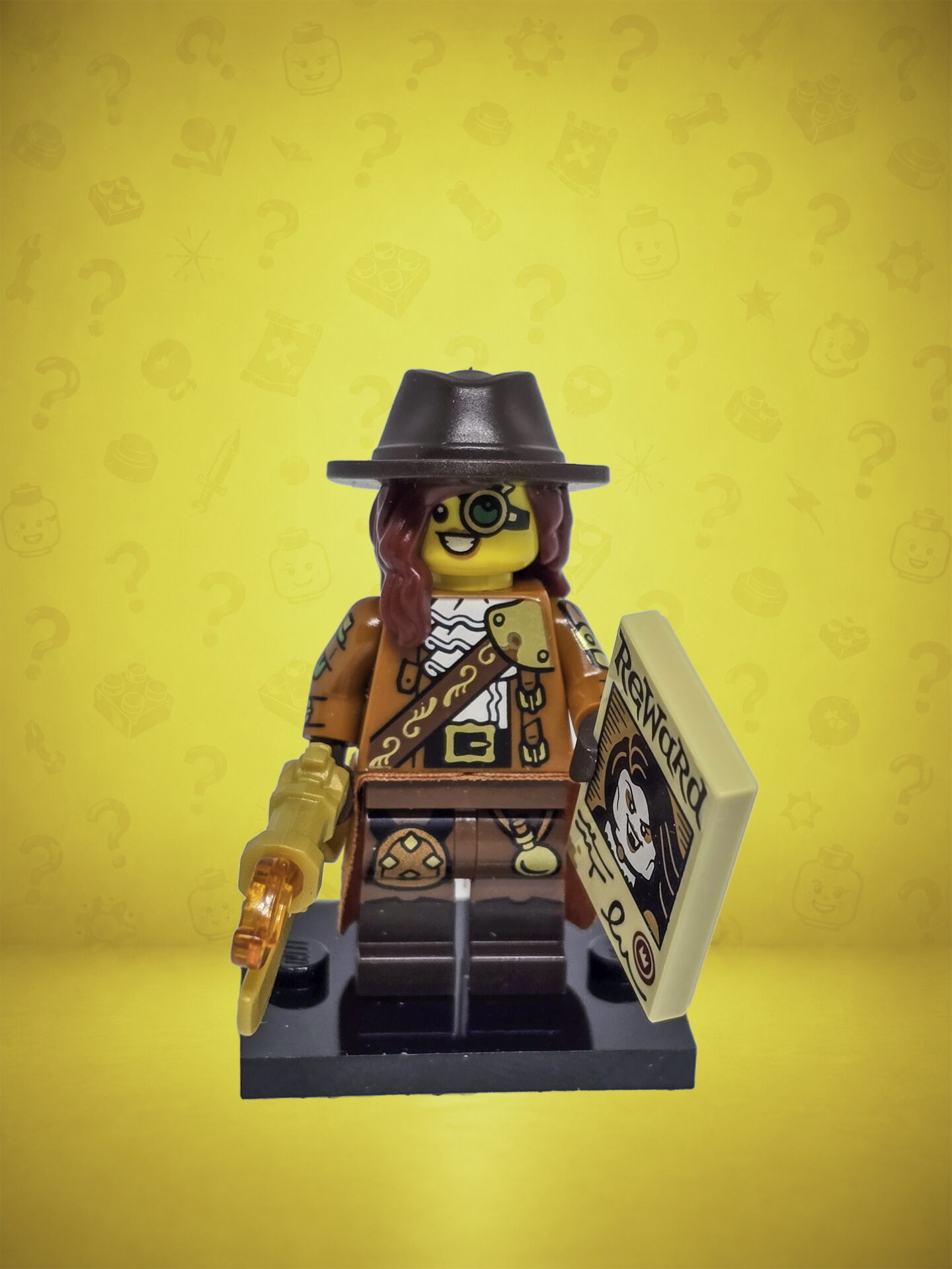 LEGO Minifiguren Serie 29 Monsterjägerin – furchtlose Jägerin mit außergewöhnlicher Ausrüstung