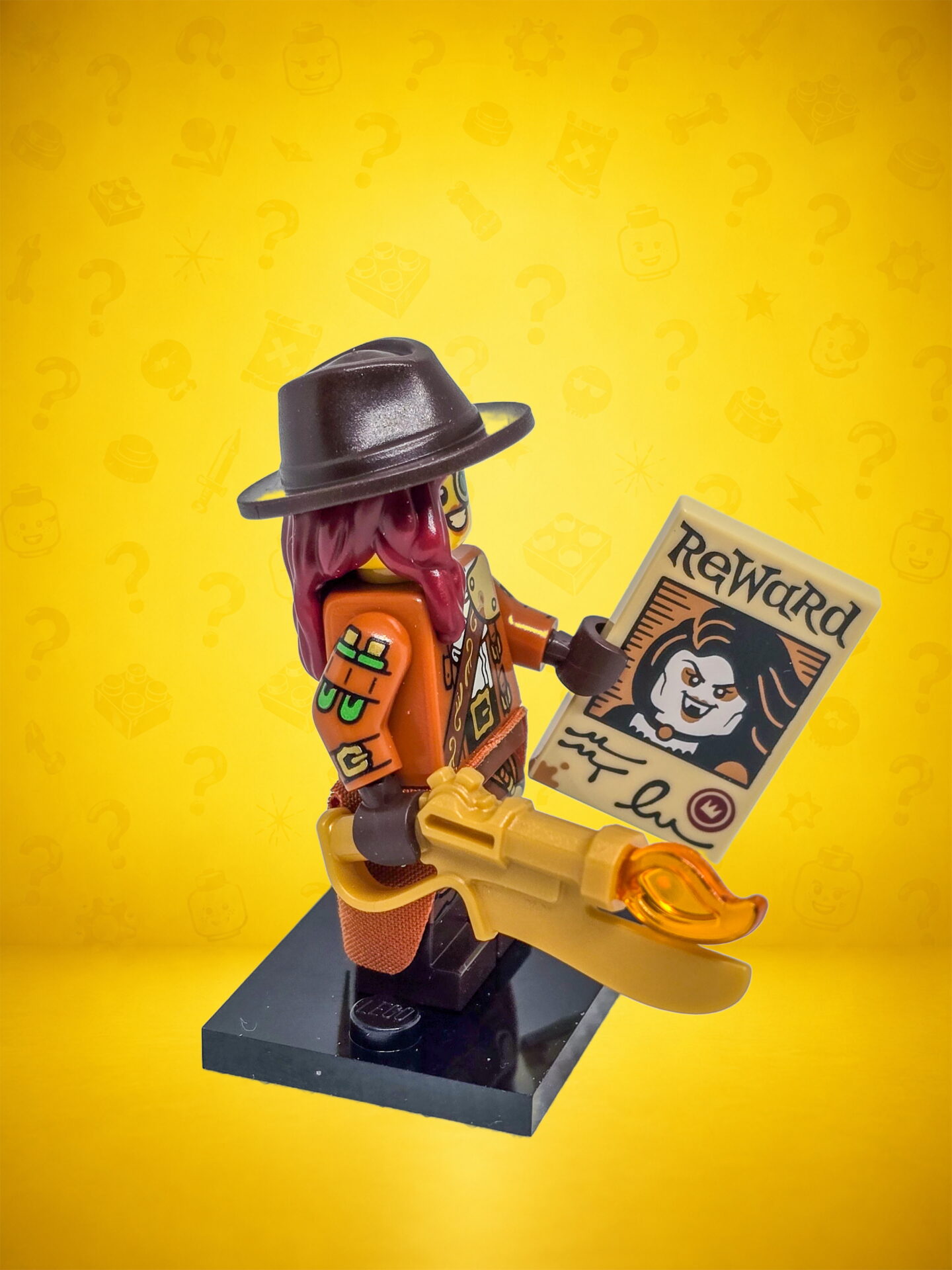 LEGO Minifiguren Serie 29 Monsterjägerin – furchtlose Jägerin mit außergewöhnlicher Ausrüstung – Bild 4