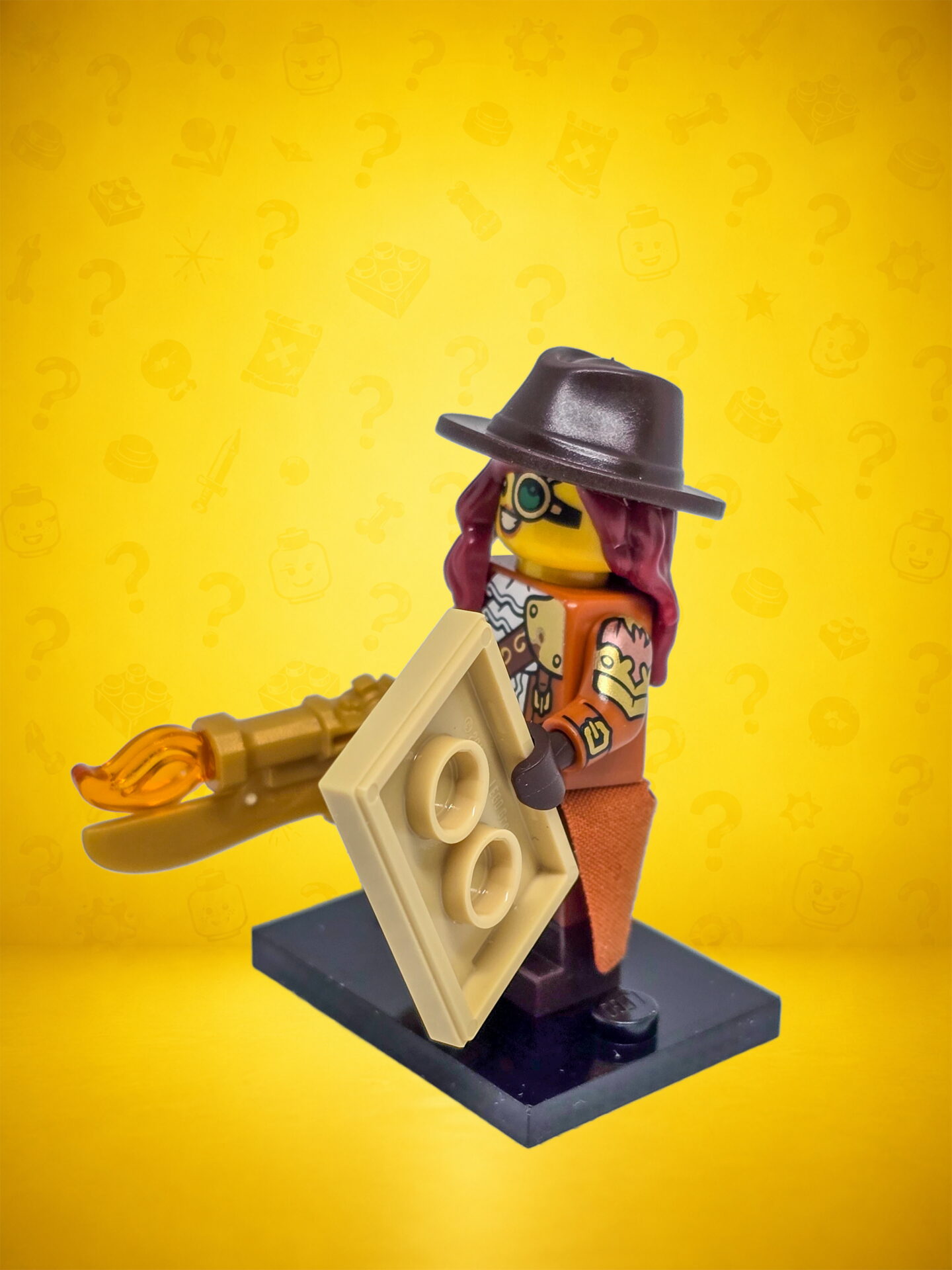 LEGO Minifiguren Serie 29 Monsterjägerin – furchtlose Jägerin mit außergewöhnlicher Ausrüstung – Bild 2