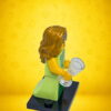 LEGO Minifiguren Serie 29 Einhorn-Elfe – magische Elfe mit zauberhaftem Einhorn – Bild 3