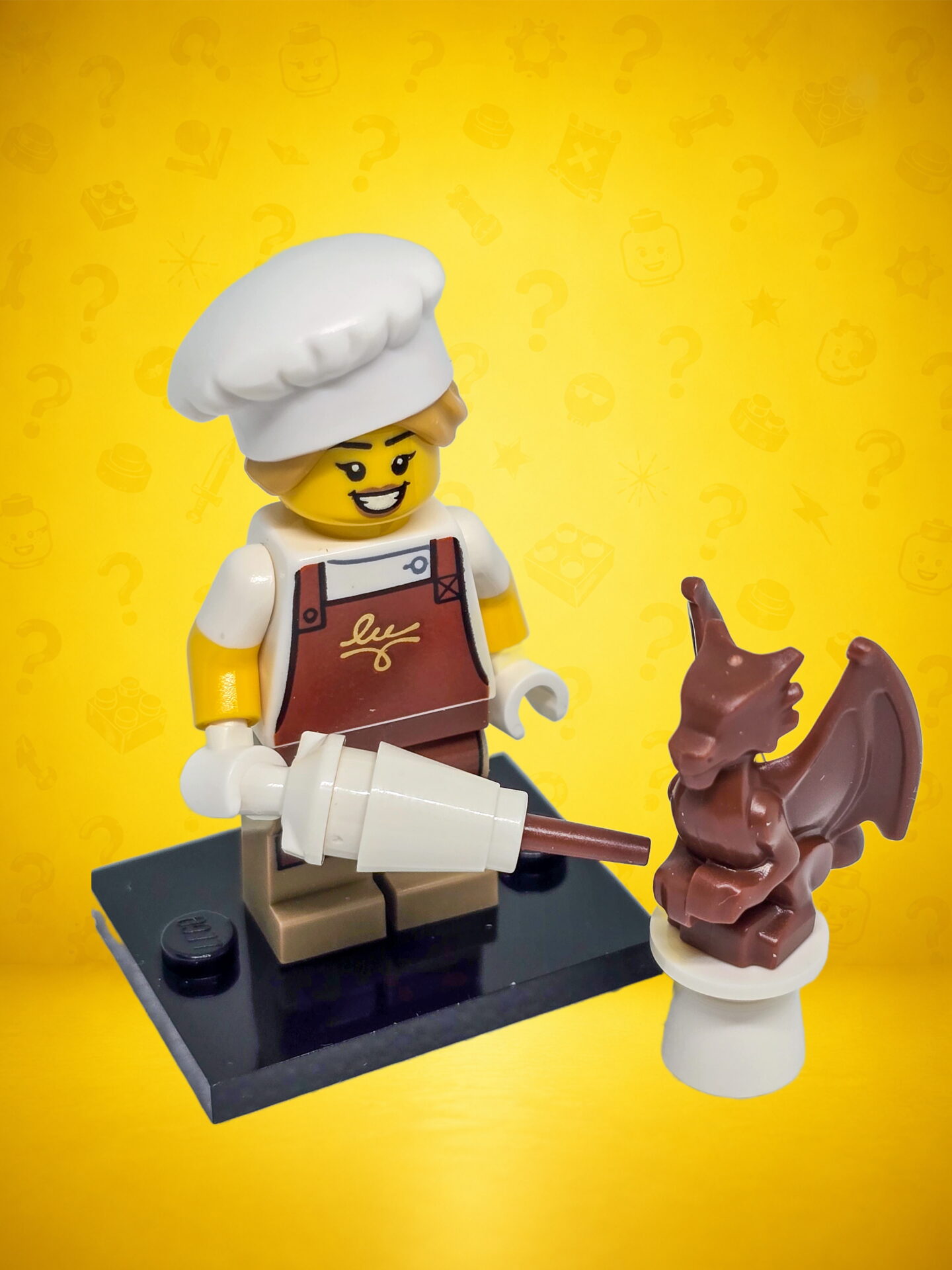 LEGO Minifiguren Serie 29 Chocolatière – kreative Chocolatierin mit süßen Köstlichkeiten