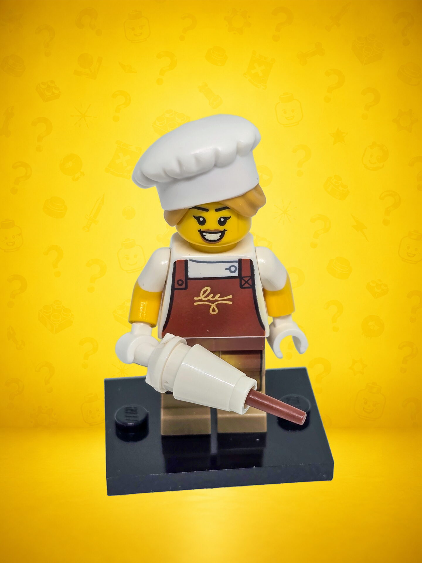LEGO Minifiguren Serie 29 Chocolatière – kreative Chocolatierin mit süßen Köstlichkeiten – Bild 2